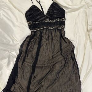 Frederick's of Hollywood Black Lace Dress